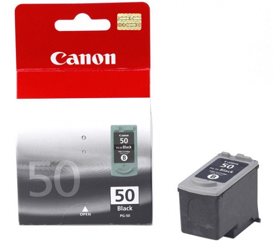 Canon PG-50 HC (0616B001), juoda kasetė