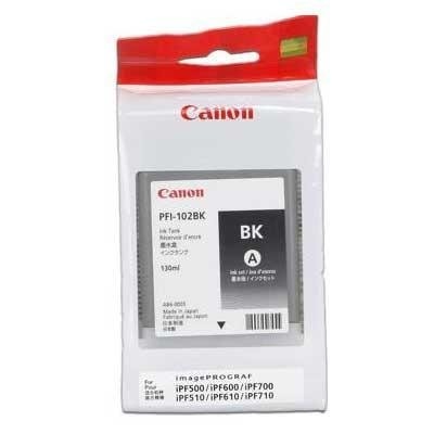 Canon PFI-102 (0895B001), juoda kasetė