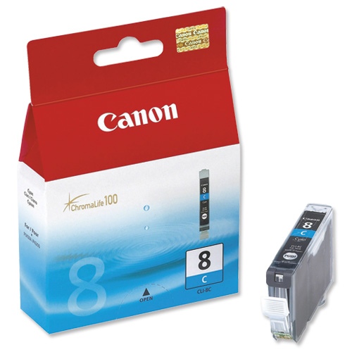 Canon CLI-8 (0621B001), žydra kasetė
