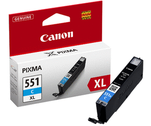 Canon CLI-551XL (6444B001), žydra kasetė