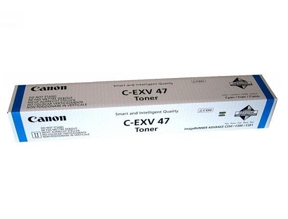Canon C-EXV 47 (8517B002), žydra kasetė