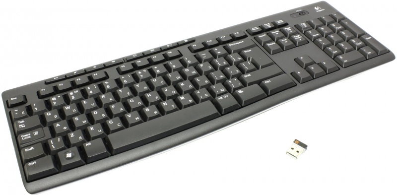 Logitech K270 (RU)  (920-003757), bevielė klaviatūra