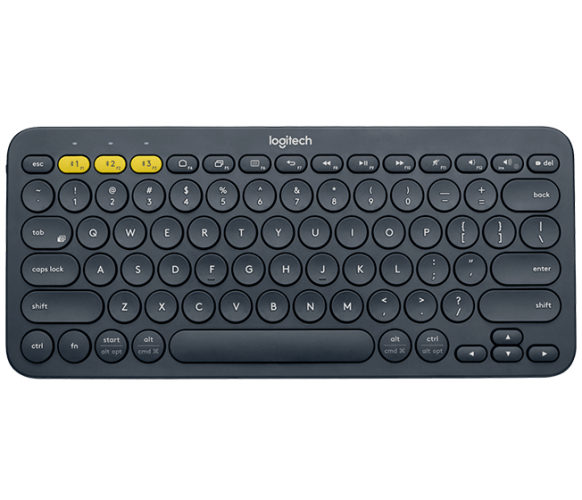 Logitech K380 Multi-Device bluetooth (920-007582), klaviatūra, pilka