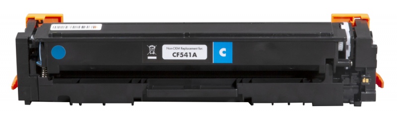 Neoriginali Static Control HP No.203A (CF541A)/Canon CRG-054C Nauja mikroschema, žydra kasetė