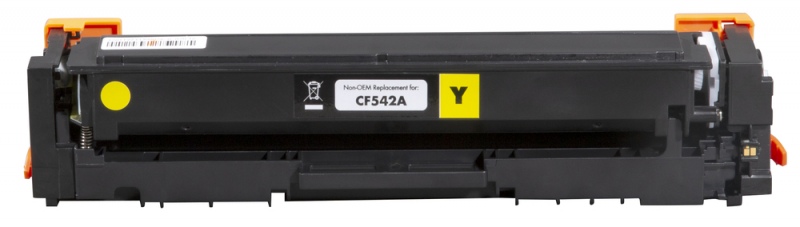 Neoriginali Static Control HP No.203A (CF542A) Nauja mikroschema, geltona kasetė