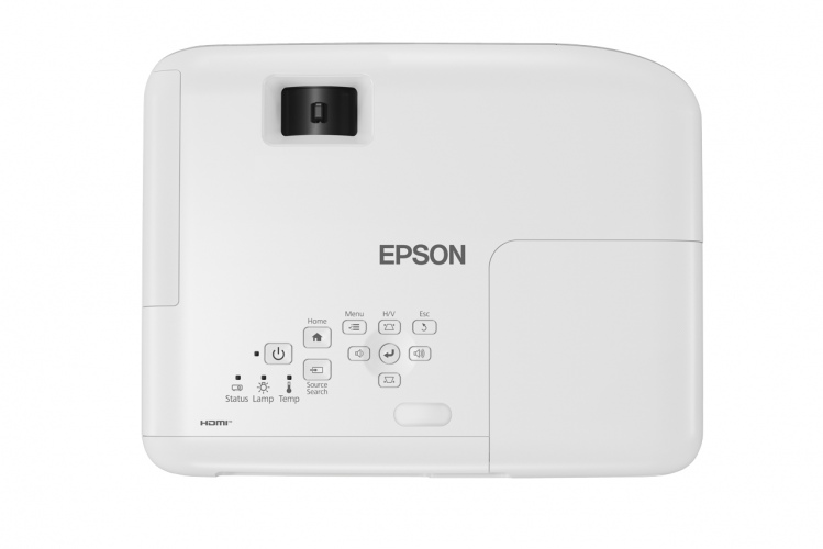 Projektorius Epson 3LCD XGA EB-E01 XGA (1024x768), 3300 ANSI lumens, baltas