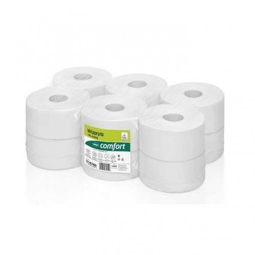 WEPA Ruloninis tualetinis popierius TPMB2175,2 sl., 175m, celiuliozė, baltas, 12vnt.