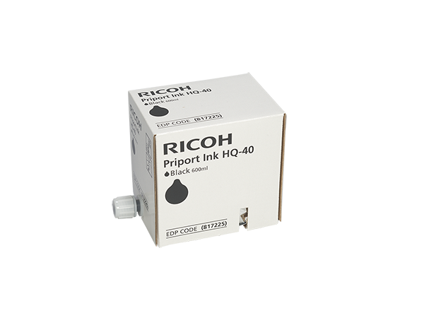 Ricoh JP 4500 HQ 40 (817225) (1VE=5 vnt), juoda kasetė