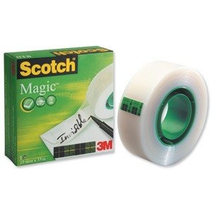 Lipni juostelė Scotch® 810 Magic, 12mmx33m, nematoma  1114-113