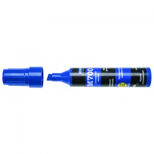 Stanger Permanentinis žymeklis M700 1-7 mm, mėlynas, pakuotėje 6 vnt 717001