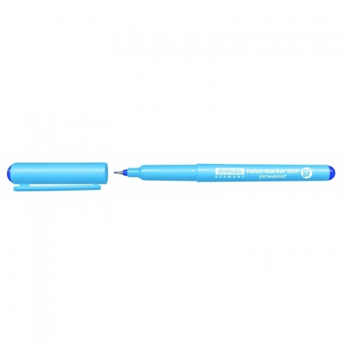 Stanger Permanentinis žymeklis OHP, SF 0,4 mm, mėlynas, pakuotėje 10 vnt 710016
