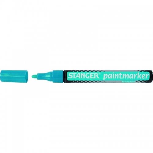Stanger Žymeklis Paintmarker 2-4 mm, mėlynas, akuotėje 10 vnt 219012