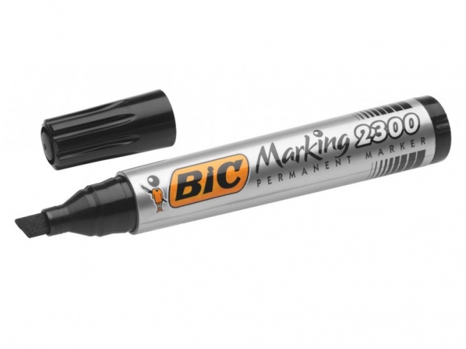 Bic Permanentinis žymeklis Eco 2300 4-5 mm, juodas, 1 vnt 300096
