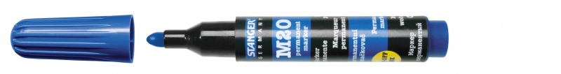 Stanger Permanentinis žymeklis M20, 1-3 mm, mėlynas, 1 vnt 710092