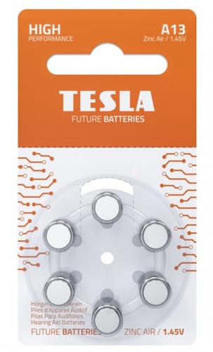 Baterija Tesla A13 (PR48) (6 vnt)