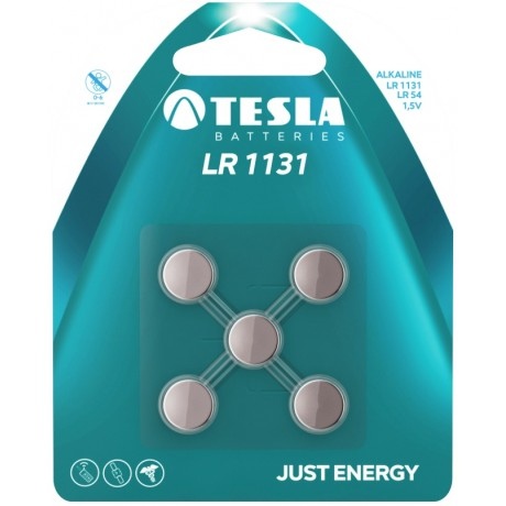 Baterija Tesla SR1131 72 mAh SR54 (5 vnt)