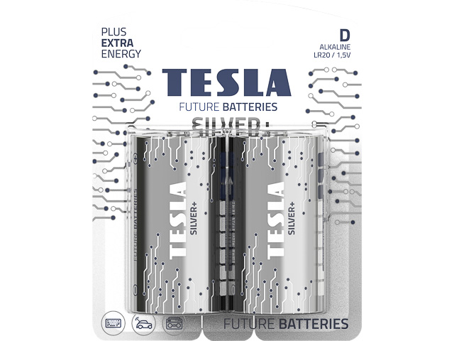 Baterija Tesla D Silver+ LR20