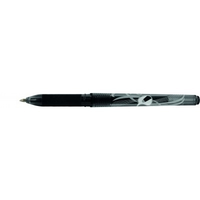 Stanger Gelinis rašiklis su rašalo trintuku Eraser 0.7 mm, juodas, pakuotėje 12 vnt 18000300070