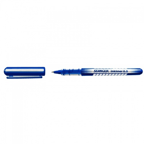 Stanger Rašiklis Solid InkLiner 0.5 mm, mėlynas, pakuotėje 1 vnt 7420002
