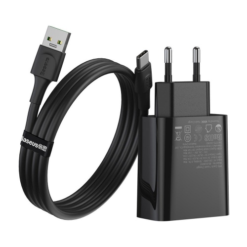 USB/USB C tipo greitas sieninis įkroviklis VOOC Quick Charge 4.0, Power Delivery 3.0,