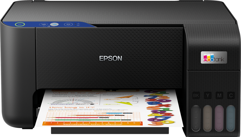 Spausdintuvas Epson EcoTank L3211 A4, Spalvotas, MFP, USB