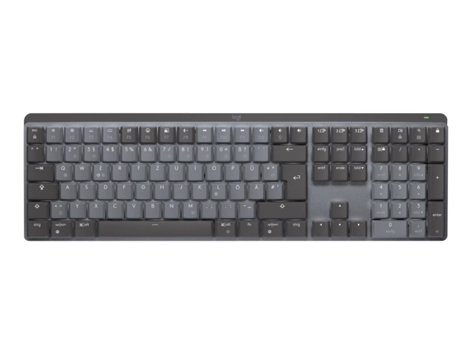 Belaidė klaviatūra Logitech MX Mechanical Full Size, Grafito spalvos